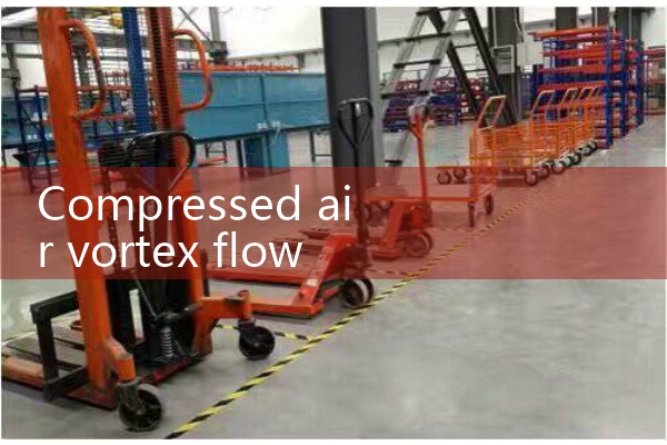 Compressed air vortex flowmeter